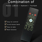 T6 Colorful Light Version Air Mouse 2.4GHz Wireless Keyboard Remote Controller with Touchpad & IR Learning for PC, Android TV Box / Smart TV, Multi-media Devices, T6