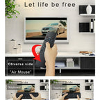 T6 Colorful Light Version Air Mouse 2.4GHz Wireless Keyboard Remote Controller with Touchpad & IR Learning for PC, Android TV Box / Smart TV, Multi-media Devices, T6