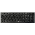 Lenovo K5819 Office Simple Ultra-thin Wired Keyboard, K5819 (Black), K5819 (White)
