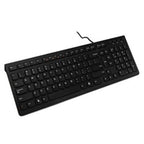 Lenovo K5819 Office Simple Ultra-thin Wired Keyboard, K5819 (Black), K5819 (White)