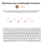 Lenovo K5819 Office Simple Ultra-thin Wired Keyboard, K5819 (Black), K5819 (White)