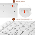 Lenovo K5819 Office Simple Ultra-thin Wired Keyboard, K5819 (Black), K5819 (White)