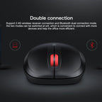 Lenovo ThinkLife Dual Mode Mute Wireless Bluetooth Mouse, ThinkLife