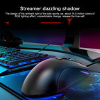 Lenovo HEADSHOT Gaming Engine Game Wired Mouse, HEADSHOT