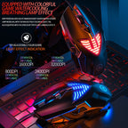 YINDIAO G4 3200DPI 4-modes Adjustable 7-keys RGB Light Programmable Wired Gaming Mouse