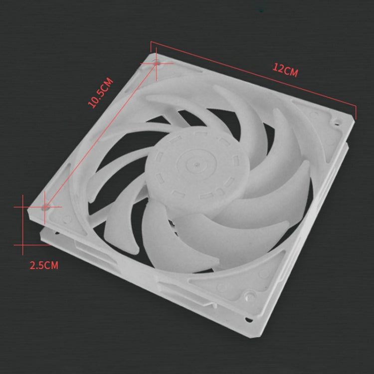 F120 Computer CPU Radiator Cooling Fan, F120