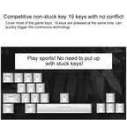 YINDIAO V2 Mechanical Feel Gaming Keyboard Mouse Set (Black Orange Yellow Light), KB5790A, KB5790B, KB5790C, KB5790D