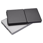 GK408 Three-fold Rechargeable Wireless Bluetooth Keyboard with Touchpad, Support Android / IOS / Windows