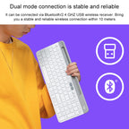 Logitech K580 Dual Modes Thin and Light Multi-device Wireless Keyboard with Phone Holder
