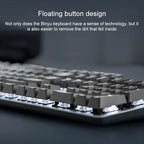 Logitech K845 CHERRY Blue Axis Backlit Mechanical Wired Keyboard, Cable Length: 1.8m, CHERRY Blue Axis