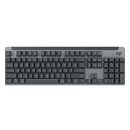 Logitech K865 104 Keys Wireless Bluetooth Mechanical Keyboard, Red Shaft, K865
