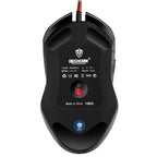 SHIPADOO GM3 3600 DPI Four-speed Adjustable Four-button Cool Colorful Respiration Light Gaming Wired Mouse