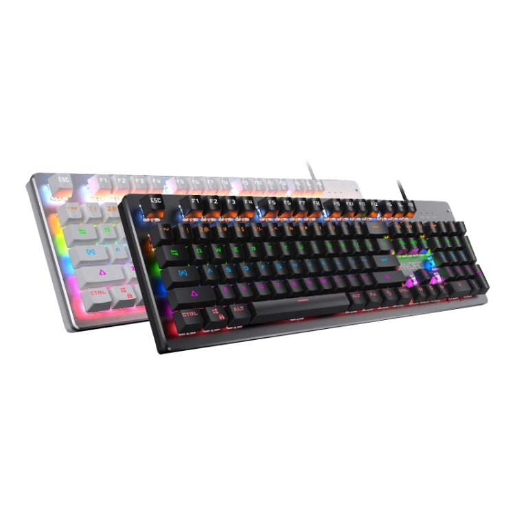 YINDIAO ZK-3 USB Mechanical Gaming Wired Keyboard, Black Shaft, Black Shaft