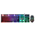 TX300 Mechanical Feel Backlight Punk Wired Keyboard Mouse Set