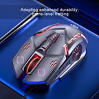 YINDIAO G5 3200DPI 4-modes Adjustable 6-keys RGB Light Wired Gaming Mouse, G5 Black, G5 White