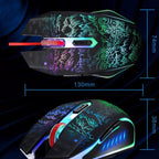 Chasing Leopard T9 USB Wired Gaming Backlight Gaming Mouse