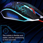 Chasing Leopard T9 USB Wired Gaming Backlight Gaming Mouse