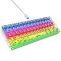 HXSJ V700T 61-key Wired Membrane RGB Backlit Mechanical Keyboard, V700T