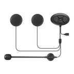 Dier DK11 800m Helmet Wireless Bluetooth Headset 5.0 Waterproof Double Motorcycle Call headset, DK11