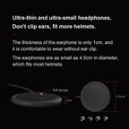 Dier DK11 800m Helmet Wireless Bluetooth Headset 5.0 Waterproof Double Motorcycle Call headset, DK11