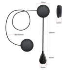 T6 Motorcycle Helmet Bluetooth V5.0 Headset, T6