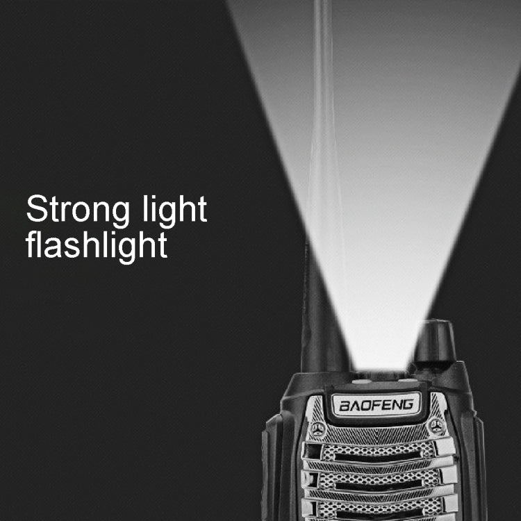 BAOFENG UV-8D Professional Dual Band Dual PTT Key Two-way Radio Walkie Talkie FM Transmitter, UV-8D