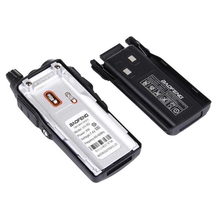 BAOFENG UV-8D Professional Dual Band Dual PTT Key Two-way Radio Walkie Talkie FM Transmitter, UV-8D