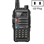 Baofeng BF-UV5R Plus S9 FM Interphone Handheld Walkie Talkie, US Plug, Black, US Plug, Red, US Plug, Silver, US Plug