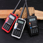 Baofeng BF-UV5R Plus S9 FM Interphone Handheld Walkie Talkie, EU Plug, Black, EU Plug