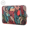 Lisen 12 inch Sleeve Case Colorful Leaves Zipper Briefcase Carrying Bag for iPad, Macbook, Samsung, Lenovo, Sony, DELL Alienware, CHUWI, ASUS, HP, 12 inch and Below Laptops / Tablets, 12 inch