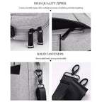 DJ06 Oxford Cloth Waterproof Wear-resistant Portable Expandable Laptop Bag for 15.4 inch Laptops, with Detachable Shoulder Strap, 15.4 inch