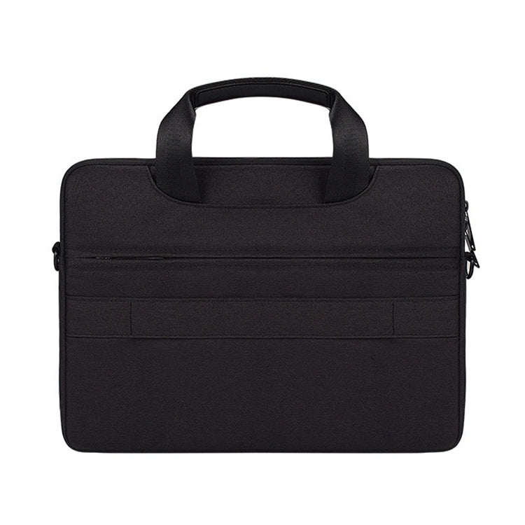 DJ08 Oxford Cloth Waterproof Wear-resistant Laptop Bag for 14.1 inch Laptops, with Concealed Handle & Luggage Tie Rod & Adjustable Shoulder Strap, 14.1 inch