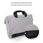 DJ08 Oxford Cloth Waterproof Wear-resistant Laptop Bag for 15.4 inch Laptops, with Concealed Handle & Luggage Tie Rod & Adjustable Shoulder Strap, 15.4 inch