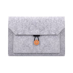 ND06 Multi-purpose Felt Button Laptop Inner Bag for 12.5 inch Laptop, 12.5 inch