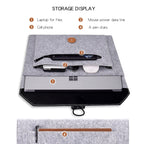 ND06 Multi-purpose Felt Button Laptop Inner Bag for 12.5 inch Laptop, 12.5 inch