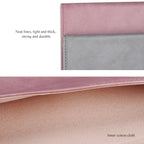PU01S PU Leather Horizontal Invisible Magnetic Buckle Laptop Inner Bag for 14.1 inch laptops, 14.1 inch