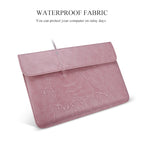PU01S PU Leather Horizontal Invisible Magnetic Buckle Laptop Inner Bag for 15.4 inch laptops, 15.4 inch