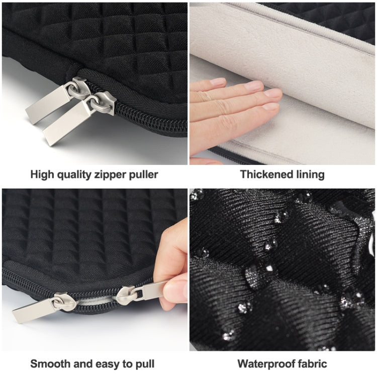 Diamond Texture Laptop Liner Bag, Size: 12-13 inch, 12-13 inch