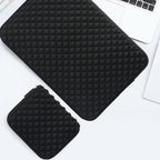 Diamond Texture Laptop Power Bag, Size: 16 x 13 x 1.5cm, 16 x 13 x 1.5cm