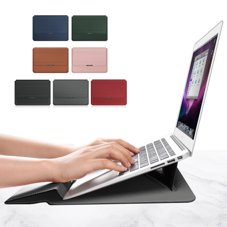 4 in 1 Universal Laptop Holder PU Waterproof Protection Wrist Laptop Bag, Size: 17 inch, 17inch