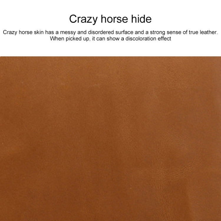 Universal Genuine Leather Business Zipper Laptop Tablet Bag For 13 inch and Below, 13 inch
