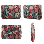 Lisen 7.0 inch Sleeve Case Colorful Leaves Zipper Briefcase Carrying Bag, 7.0 inch