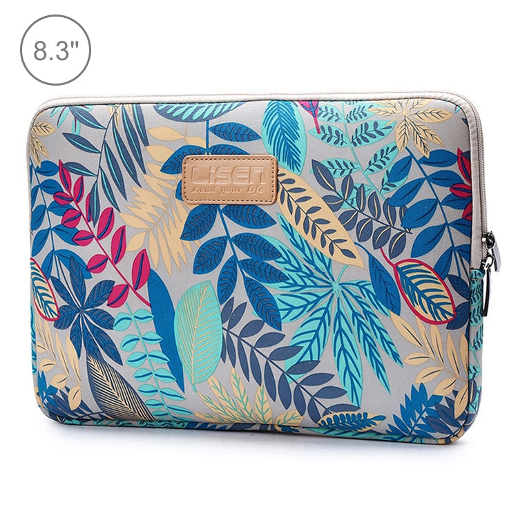Lisen 8.3 inch Sleeve Case Colorful Leaves Zipper Briefcase Carrying Bag, 8.3 inch