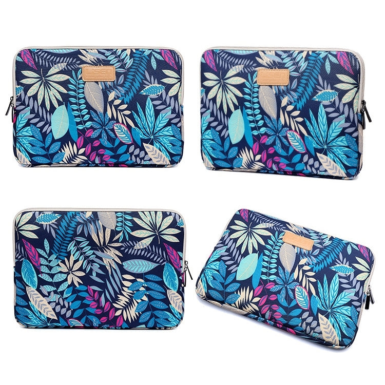 Lisen 8.3 inch Sleeve Case Colorful Leaves Zipper Briefcase Carrying Bag, 8.3 inch