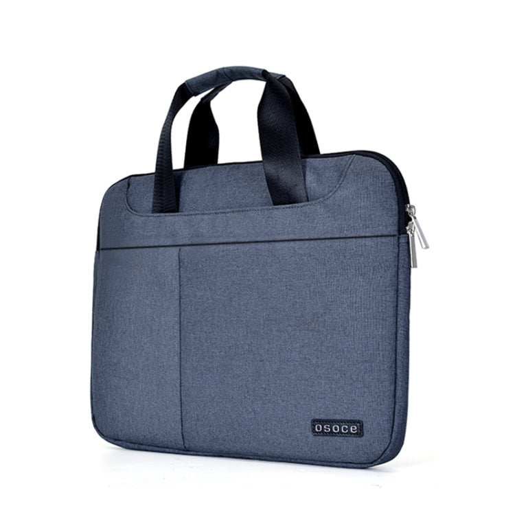 OSOCE S63 Breathable Wear-resistant Shoulder Handheld Zipper Laptop Bag For 15 inch and Below Macbook, Samsung, Lenovo, Sony, DELL Alienware, CHUWI, ASUS, HP