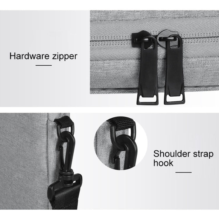 ST01S Waterproof Oxford Cloth Hidden Portable Strap One-shoulder Handbag for 13.3 inch Laptops, ST01S 13.3 inch Black, ST01S 13.3 inch Pink, ST01S 13.3 inch Light Grey, ST01S 13.3 inch Dark Gray, ST01S 13.3 inch Navy Blue