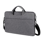 ST01S Waterproof Oxford Cloth Hidden Portable Strap One-shoulder Handbag for 15.6 inch Laptops, ST01S 15.6 inch Dark Gray, ST01S 15.6 inch Navy Blue, ST01S 15.6 inch Black, ST01S 15.6 inch Pink, ST01S 15.6 inch Light Grey
