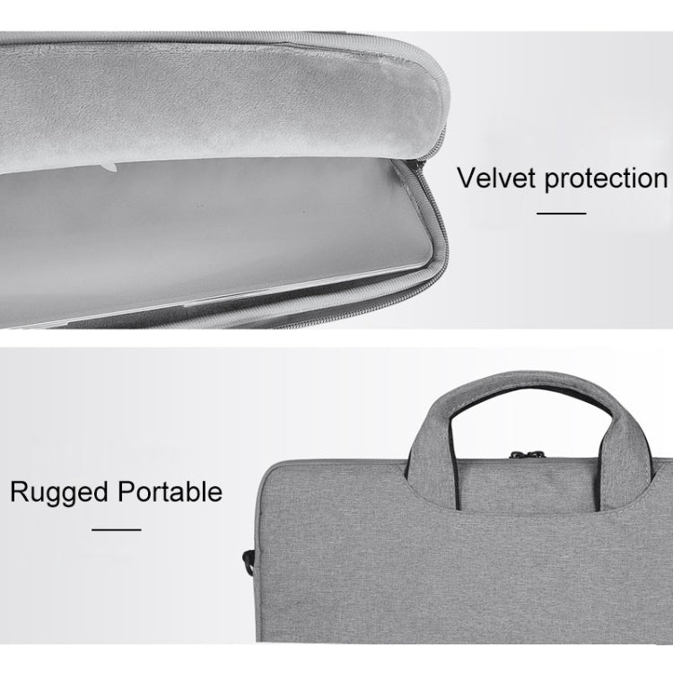 ST01S Waterproof Oxford Cloth Hidden Portable Strap One-shoulder Handbag for 15.6 inch Laptops, ST01S 15.6 inch Dark Gray, ST01S 15.6 inch Navy Blue, ST01S 15.6 inch Black, ST01S 15.6 inch Pink, ST01S 15.6 inch Light Grey
