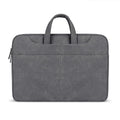 ST06S Waterproof PU Leather Zipper Hidden Portable Strap One-shoulder Handbag for 13.3 inch Laptops, with Magic Stick & Suitcase Belt, ST06S 13.3 inch Dark Gray, ST06S 13.3 inch Pink, ST06S 13.3 inch Light Grey