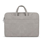 ST06S Waterproof PU Leather Zipper Hidden Portable Strap One-shoulder Handbag for 15.6 inch Laptops, with Magic Stick & Suitcase Belt, ST06S 15.6 inch Dark Gray, ST06S 15.6 inch Pink, ST06S 15.6 inch Light Grey